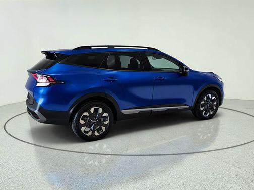 Sapphire Blue 2023 Kia Sportage X-Line