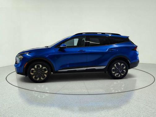 Sapphire Blue 2023 Kia Sportage X-Line