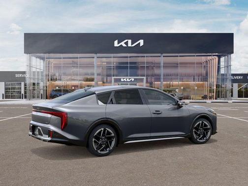 Steel Gray 2026 Kia K4 GT-Line