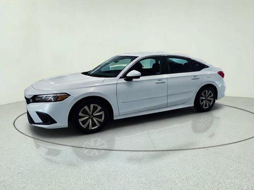 White 2024 Honda Civic LX