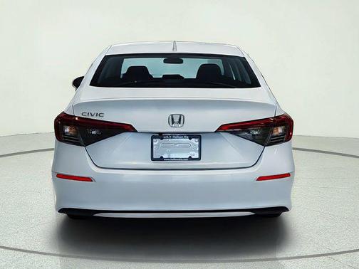 White 2024 Honda Civic LX