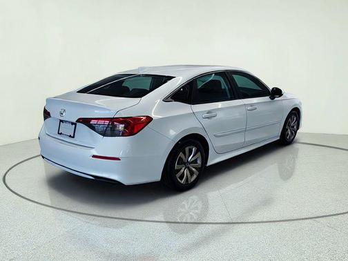 White 2024 Honda Civic LX