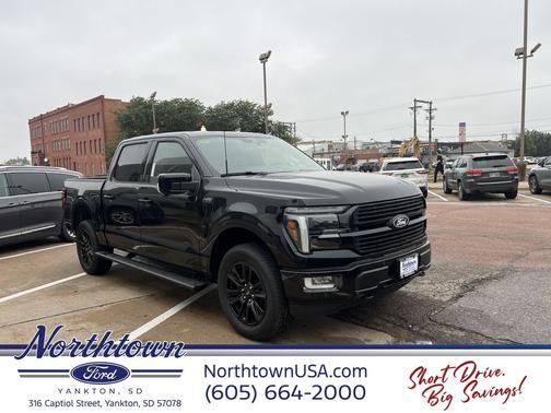 Agate Black Metallic 2026 Ford F-150 Platinum