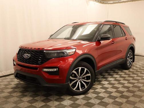 Rapid Red Metallic Tinted Clearcoat 2020 Ford Explorer ST
