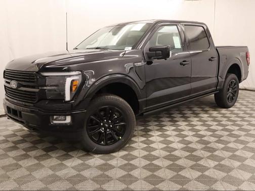 Agate Black Metallic 2025 Ford F-150 Platinum Truck