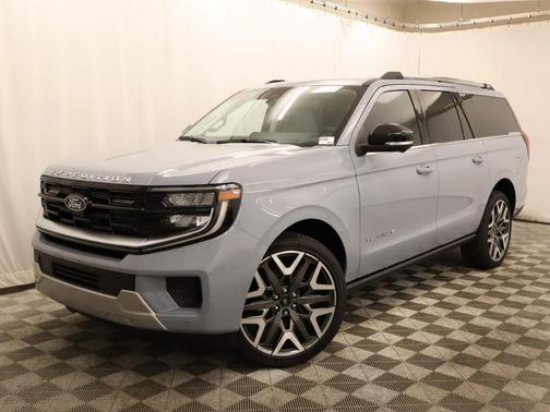 Glacier Gray Metallic 2026 Ford Expedition Max Platinum