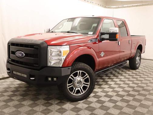 Ruby Red Tinted Clearcoat Metallic 2014 Ford F-250 Platinum