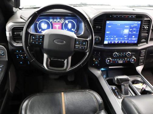 Agate Black 2021 Ford F-150 Platinum