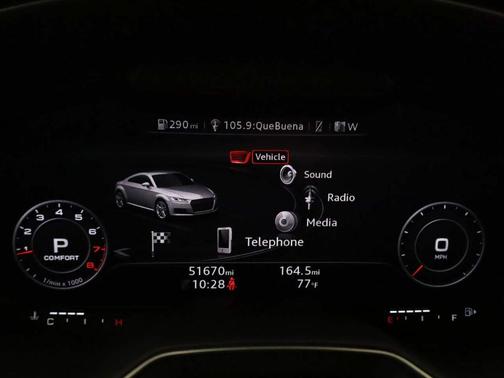 Glacier White Metallic 2019 Audi TT 2.0T