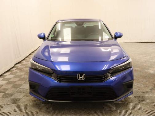 Aegean Blue Metallic 2024 Honda Civic LX