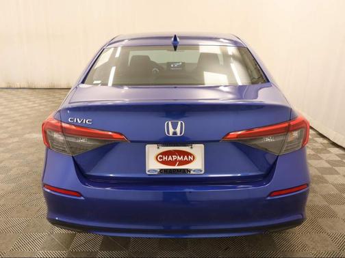 Aegean Blue Metallic 2024 Honda Civic LX