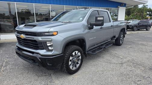 Sterling Gray Metallic 2024 Chevrolet Silverado 2500 Custom