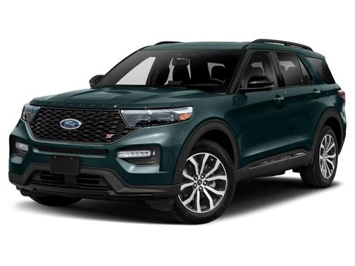 Gray Metallic 2021 Ford Explorer ST
