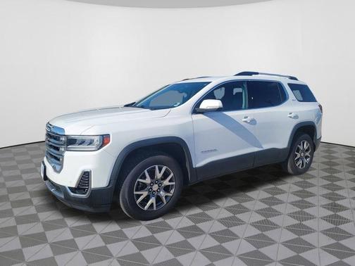 Summit White 2021 GMC Acadia SLT
