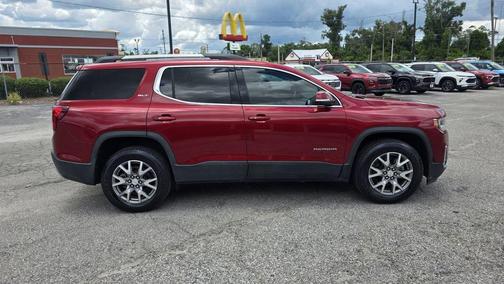 Cayenne Red Tintcoat 2021 GMC Acadia SLT