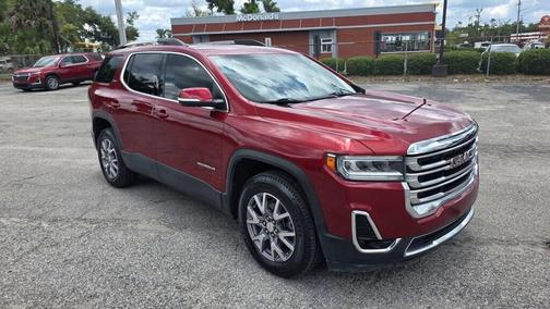 Cayenne Red Tintcoat 2021 GMC Acadia SLT