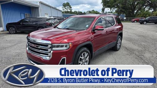 Cayenne Red Tintcoat 2021 GMC Acadia SLT
