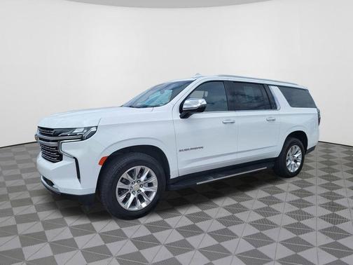 Summit White 2023 Chevrolet Suburban Premier