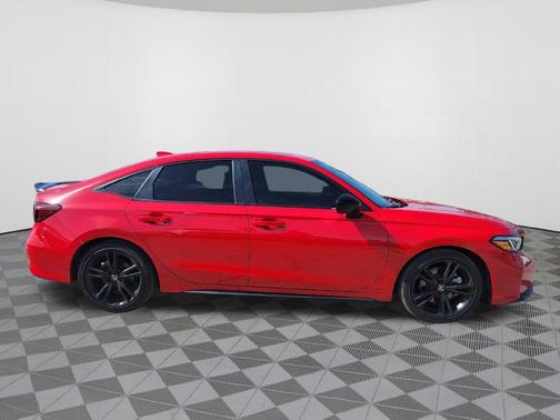Rallye Red 2025 Honda Civic Si