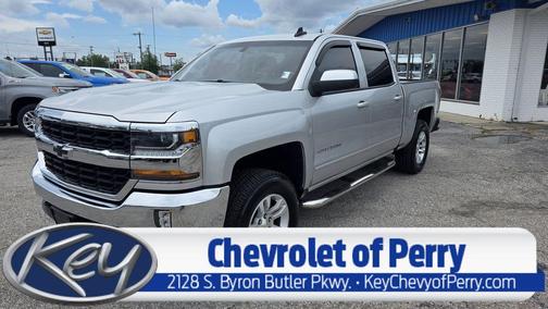 Silver Ice Metallic 2018 Chevrolet Silverado 1500 1LT