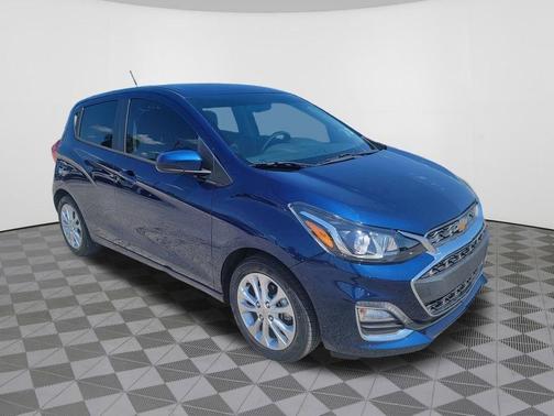 Blue Glow Metallic 2022 Chevrolet Spark 1LT