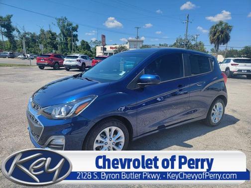 Blue Glow Metallic 2022 Chevrolet Spark 1LT