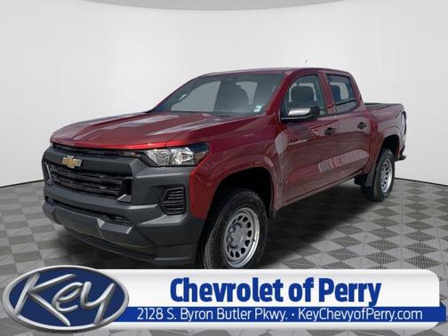 Radiant Red 2026 Chevrolet Colorado WT Truck