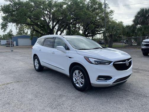 Summit White 2021 Buick Enclave Essence