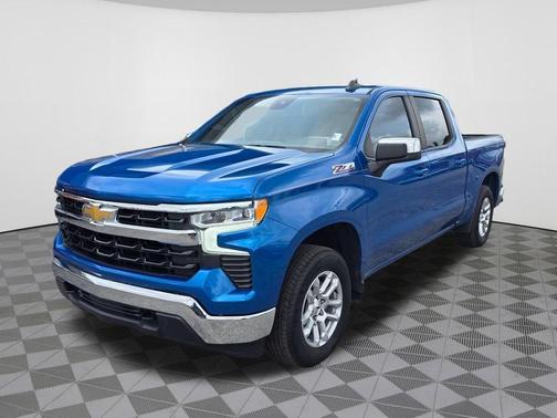 Glacier Blue Metallic 2022 Chevrolet Silverado 1500 LT