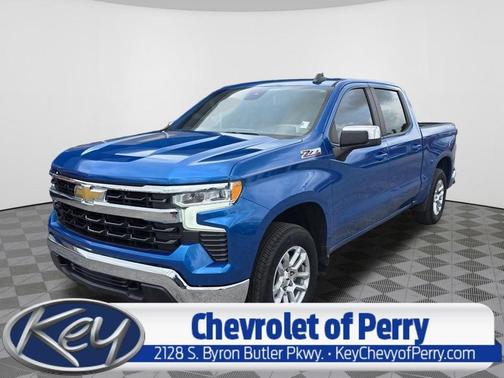 Glacier Blue Metallic 2022 Chevrolet Silverado 1500 LT