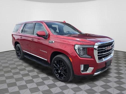 Volcanic Red 2023 GMC Yukon SLT
