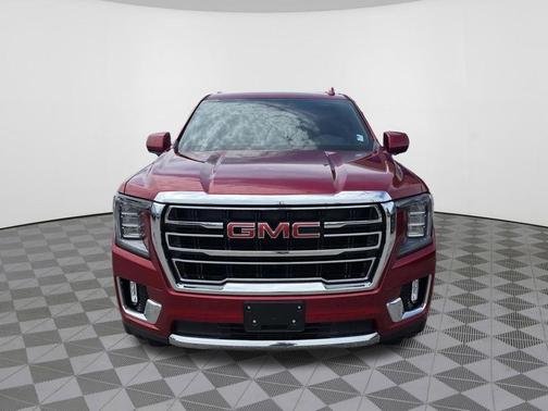 Volcanic Red 2023 GMC Yukon SLT