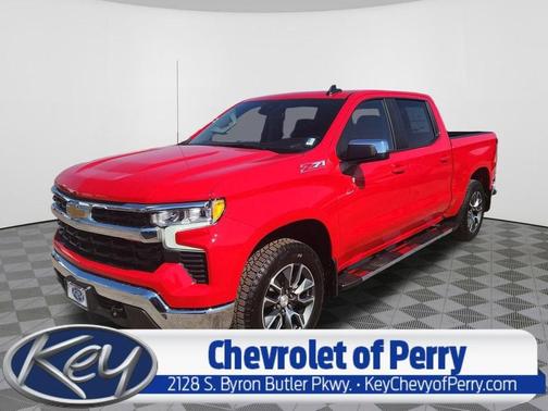 Red 2025 Chevrolet Silverado 1500 LT
