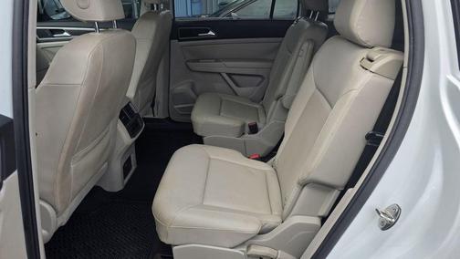 Pure White 2019 Volkswagen Atlas 3.6L SEL
