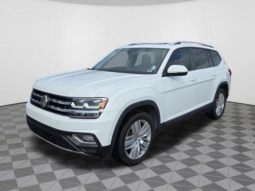 Pure White 2019 Volkswagen Atlas 3.6L SEL