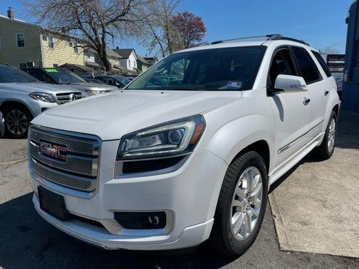 White Frost Tricoat 2016 GMC Acadia Denali