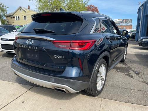Hermosa Blue 2019 INFINITI QX50 Luxe
