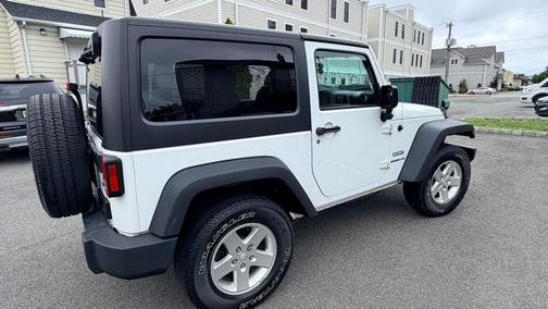 White 2016 Jeep Wrangler Sport