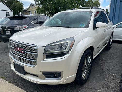 White Diamond Tricoat 2014 GMC Acadia Denali