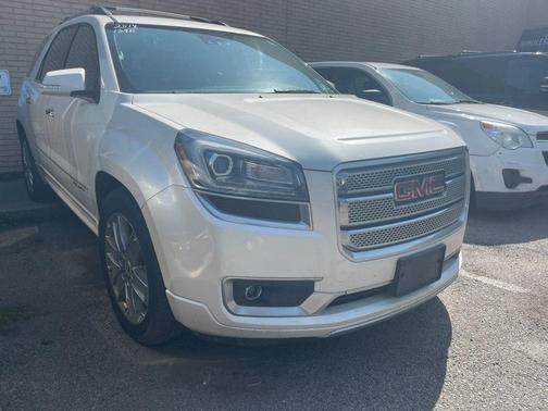White Diamond Tricoat 2014 GMC Acadia Denali
