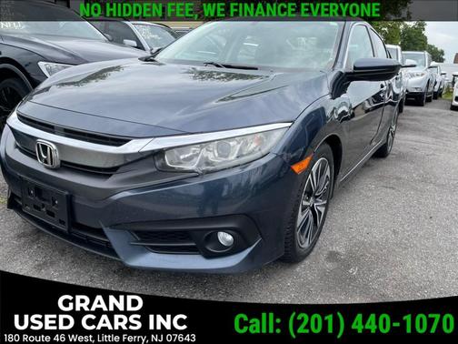 Modern Steel Metallic 2016 Honda Civic EX-L
