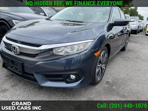 Modern Steel Metallic 2016 Honda Civic EX-L