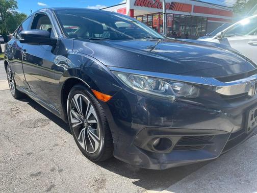 Modern Steel Metallic 2016 Honda Civic EX-L