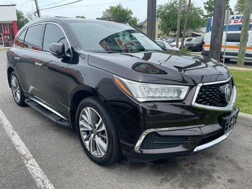 dark brown 2017 Acura MDX 3.5L w/Technology Package