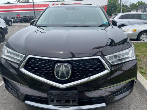 dark brown 2017 Acura MDX 3.5L w/Technology Package