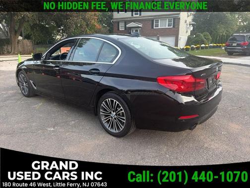 Azurite Black Metallic 2018 BMW 530 xDrive