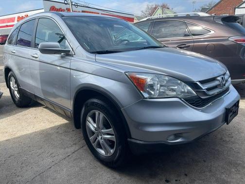 Alabaster Silver Metallic 2010 Honda CR-V EX-L