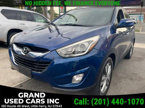 Laguna Blue Metallic 2014 Hyundai TUCSON Limited