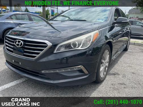 Phantom Black 2015 Hyundai SONATA Sport