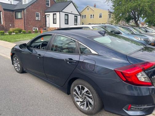 Modern Steel Metallic 2017 Honda Civic EX